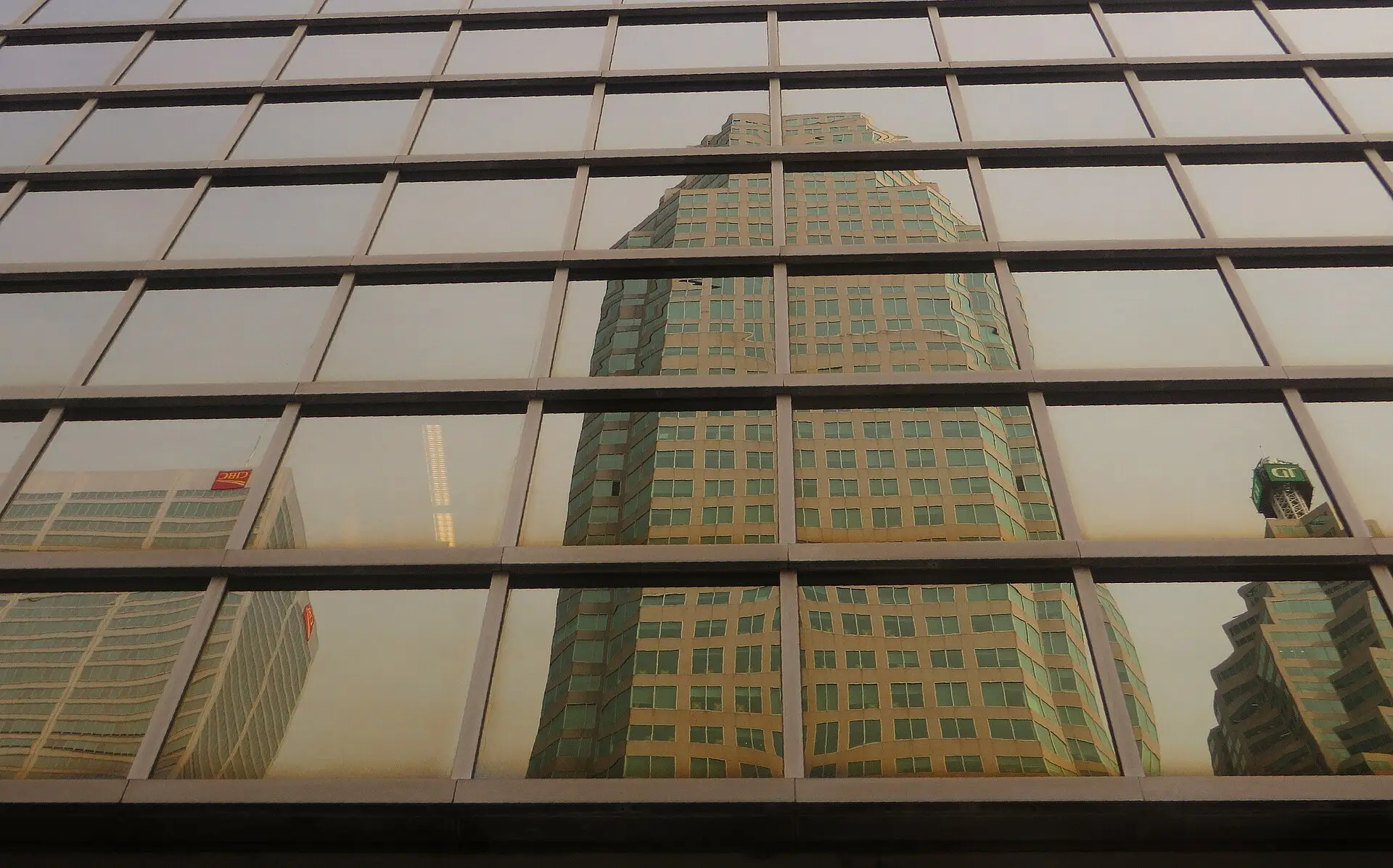 Office towers at Brookfield Place in Toronto's financial district