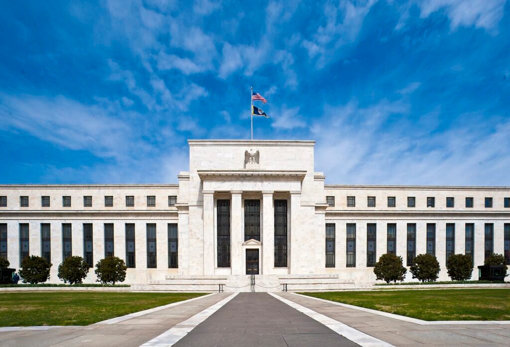 Front of the Federal Reserve Board’s Eccles Building in Washington, DC